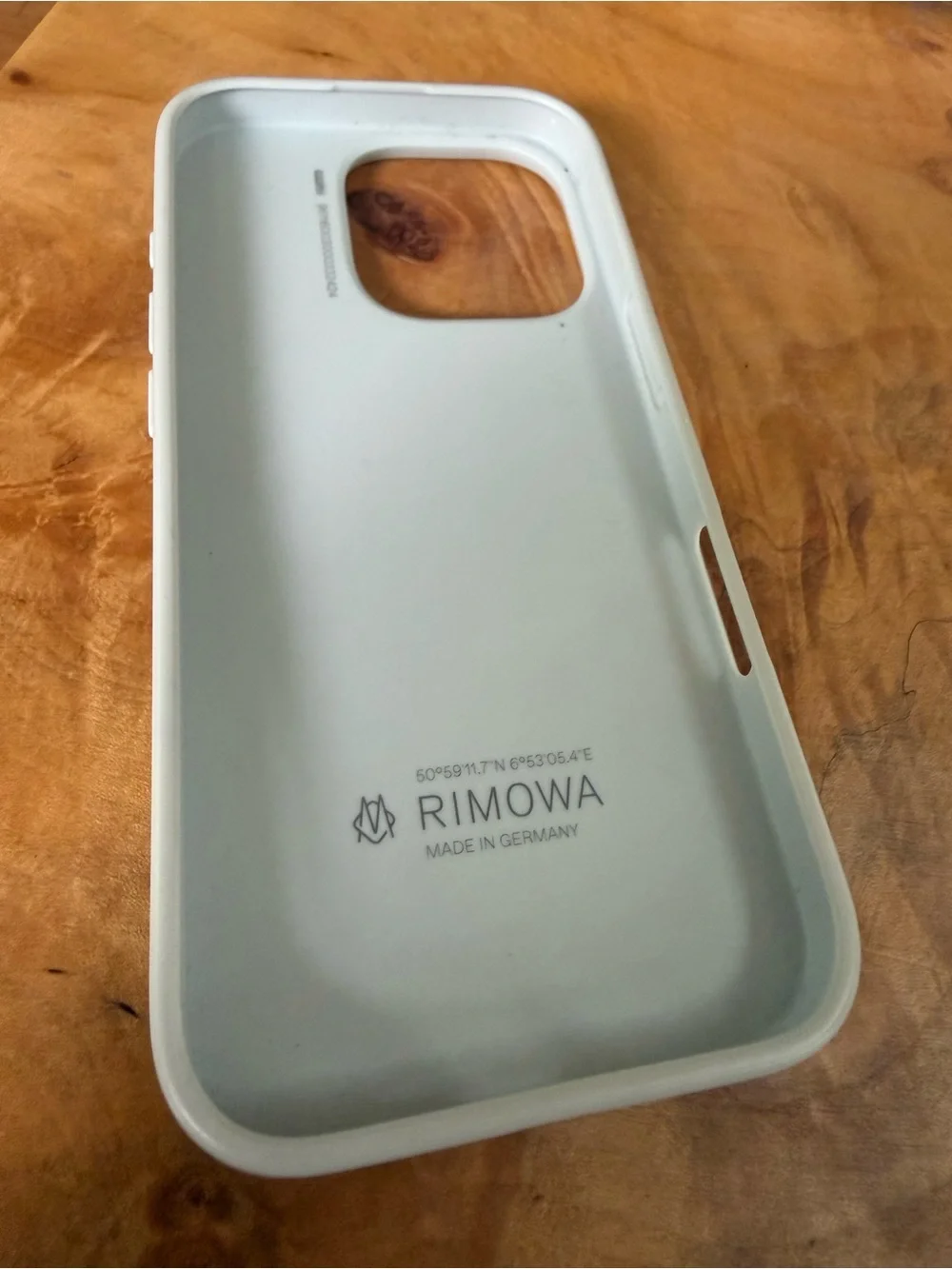 NEW RIMOWA iPhone 16 Pro Aluminium Case - Silver (Pristine, No Box)